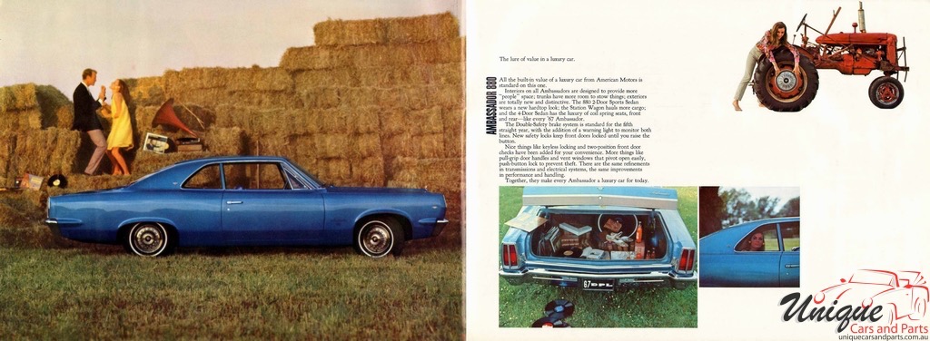 1967 AMC Ambassador Brochure Page 9